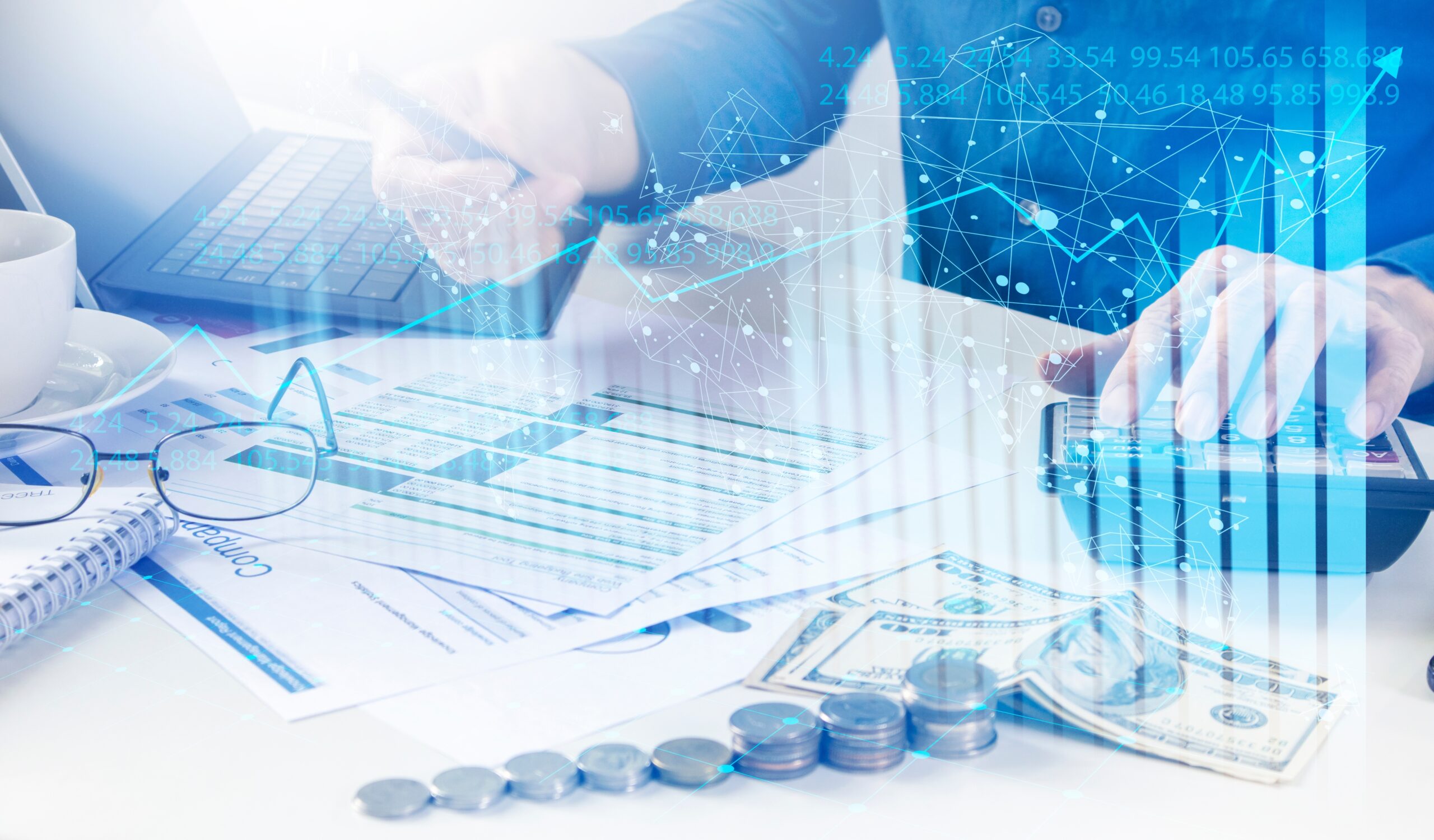 Commodity trading advisor analyzing futures data and financial strategy